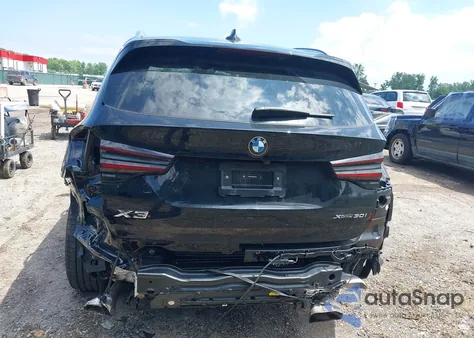 2023 BMW X3 xDrive30I from USA, damaged, VIN WBX57DP0XPN236735
